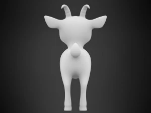 Коза 3D Модель