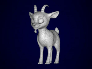 Коза 3D Модель