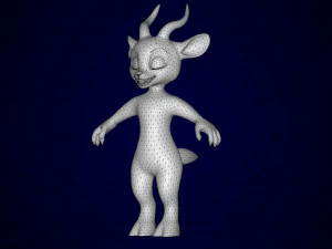 Lupdorcas 3D Model