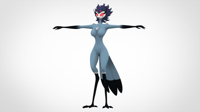 Fem Stolas Model 3D .c4d .max .obj .3ds .fbx .stl .blend 