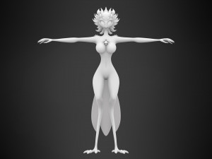 Fem Stolas Model 3D