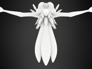 Fem Stolas Model 3D