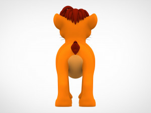 Mufasa Cub 3D 모델