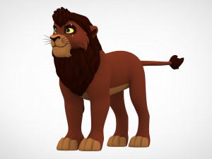 Kovu Adult Modelo 3D