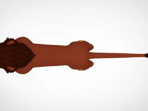 Kovu Adult 3D Model