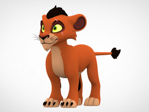 Scar Cub Modelo 3D