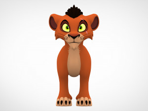Scar Cub 3D मॉडल