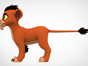 Scar Cub 3D मॉडल