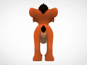 Scar Cub 3D Model