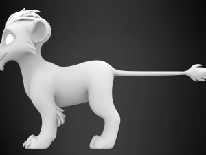 Scar Cub 3D Model