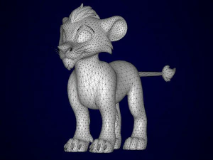 Scar Cub 3D Model