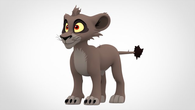 Nuka Cub 3D मॉडल .c4d .max .obj .3ds .fbx .stl .blend 