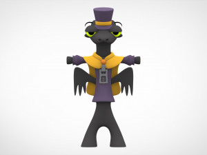 Hat Kid Toothless Smug Dancin 3D Model