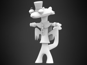 Hat Kid Toothless Smug Dancin 3D Model
