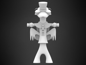 Hat Kid Toothless Smug Dancin 3D Model