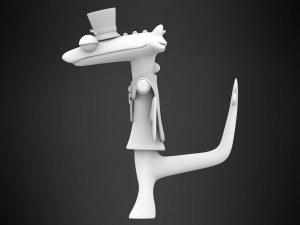 Hat Kid Toothless Smug Dancin 3D Model