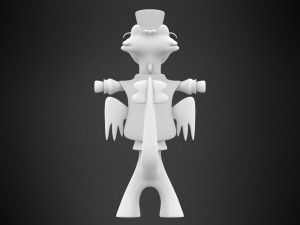 Hat Kid Toothless Smug Dancin 3D Model