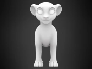 Rani Jungtier 3D Modell