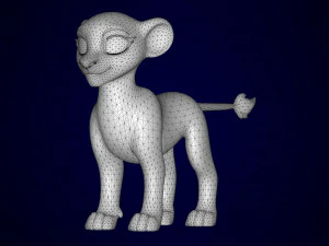 Rani Jungtier 3D Modell