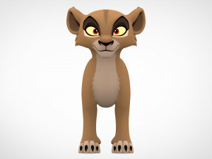 Zira Cub Modèle 3D