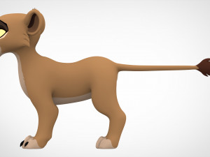 Zira Cub Modèle 3D