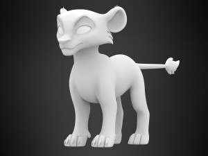 Zira Cub Modèle 3D