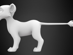Zira Cub Modèle 3D