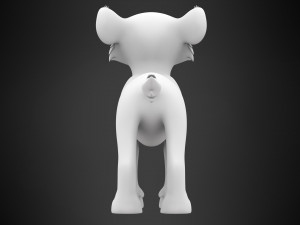 Zira Cub Modèle 3D