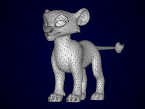 Zira Cub Modèle 3D