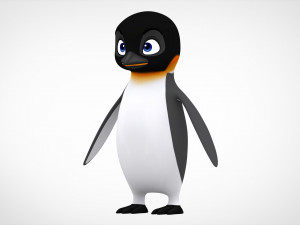 Emperor Penguin 3D-Modell