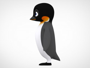 Emperor Penguin 3D-Modell
