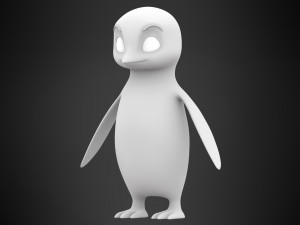 Emperor Penguin 3D-Modell