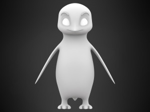 Emperor Penguin 3D-Modell