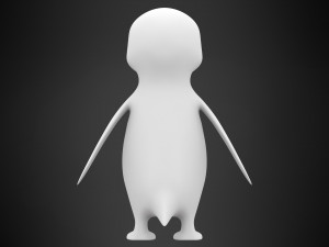 Emperor Penguin 3D-Modell