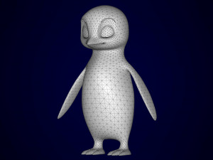 Emperor Penguin 3D-Modell