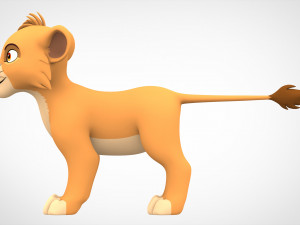 Mchanga Cub 3D Model