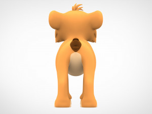 Mchanga Cub 3D Model