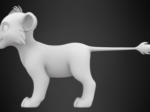 Mchanga Cub 3D Model