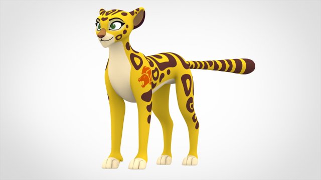 Fuli Adult 3D Model .c4d .max .obj .3ds .fbx .stl .blend 