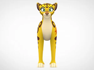 富丽成人 3D 模型