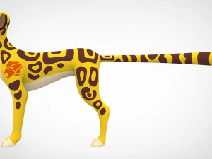 富丽成人 3D 模型