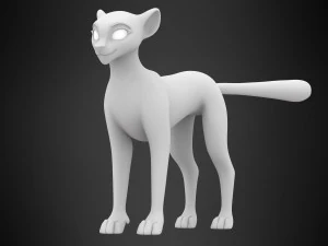 富丽成人 3D 模型