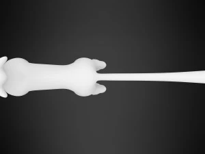 富丽成人 3D 模型