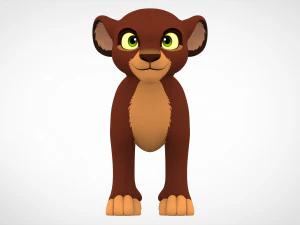 Kahawia Cub 3D Model