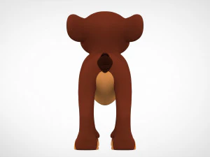 Kahawia Cub 3D Model