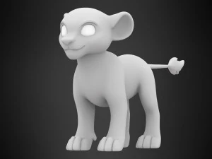 Kahawia Cub 3D Model