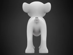 Kahawia Cub 3D Model