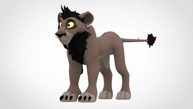 Nuka Adult 3D Model .c4d .max .obj .3ds .fbx .stl .blend