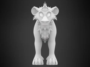 Nuka Adult 3D Model