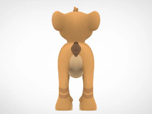 Tiifu yavrusu 3D Model